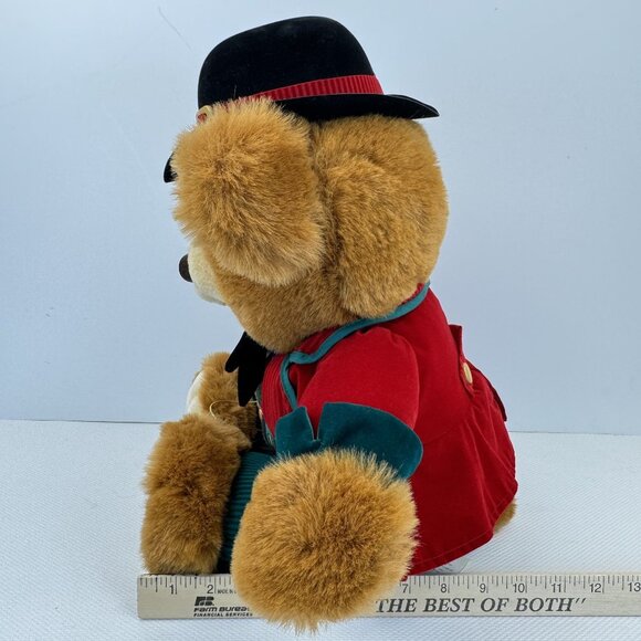 Vintage Kmart Teddy Bear Lane Christmas Bear 1994 Limited Edition Plush Toy 20" - Picture 13 of 14